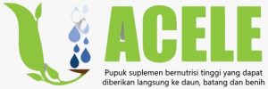 Logo Acele, acele, acele indonesia, pupuk cair organik, pupuk cair